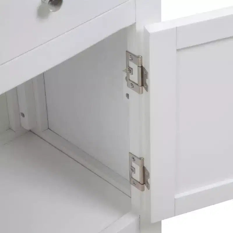 Credenza 35.4x13.2x32.7 Legno massello di rovere