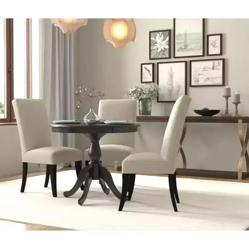 Tavolo da pranzo rotondo a piedistallo Salem 36