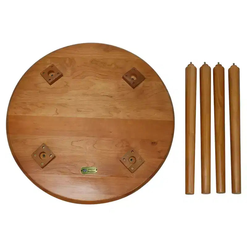 Tavolino da salotto - Piano in legno massello di ciliegio