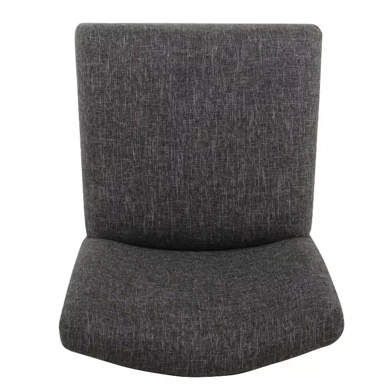 Sgabello da Bar Imbottito HomePop da 61 cm con Borchie, altezza da bancone