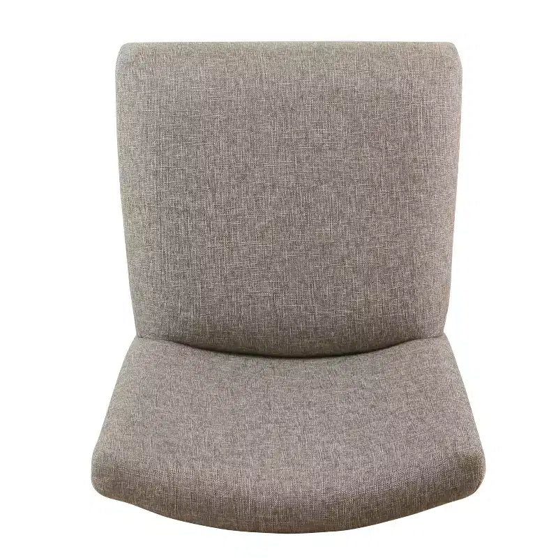 Sgabello da Bar Imbottito HomePop da 61 cm con Borchie, altezza da bancone