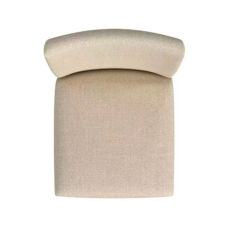 Sgabello da Bar Imbottito HomePop da 61 cm con Borchie, altezza da bancone