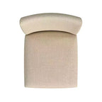 Sgabello da Bar Imbottito HomePop da 61 cm con Borchie, altezza da bancone