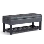 Panca Contenitore Ottomana da 112 cm