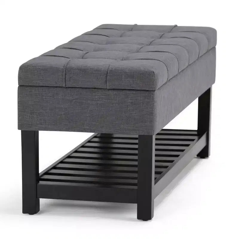 Panca Contenitore Ottomana da 112 cm