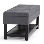 Panca Contenitore Ottomana da 112 cm