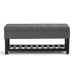 Panca Contenitore Ottomana da 112 cm
