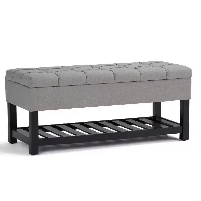 Panca Contenitore Ottomana da 112 cm
