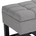 Panca Contenitore Ottomana da 112 cm