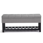 Panca Contenitore Ottomana da 112 cm