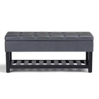 Panca Contenitore Ottomana da 112 cm
