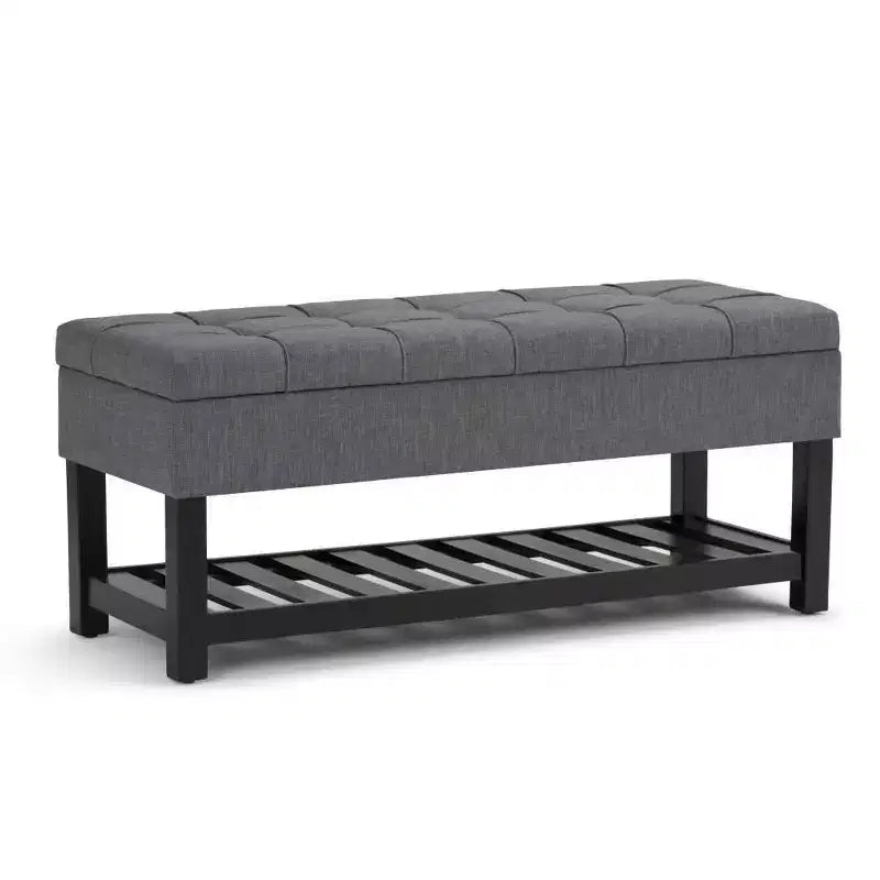 Panca Contenitore Ottomana da 112 cm