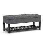 Panca Contenitore Ottomana da 112 cm